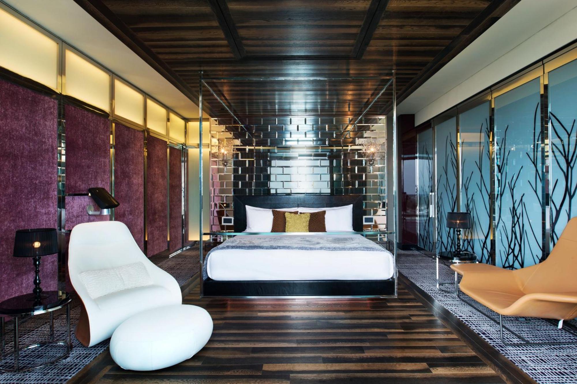 W Singapore - Sentosa Cove Ngoại thất bức ảnh A suite at the W Hotel, Beijing